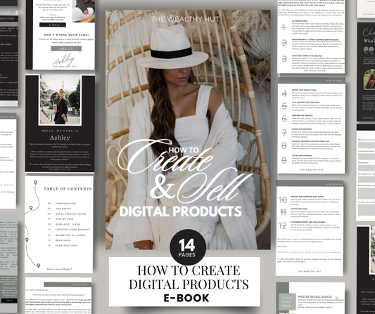 How to Create and Sell Digital Products